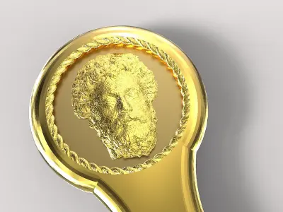 Functionnal roman pugio replica 3D print model