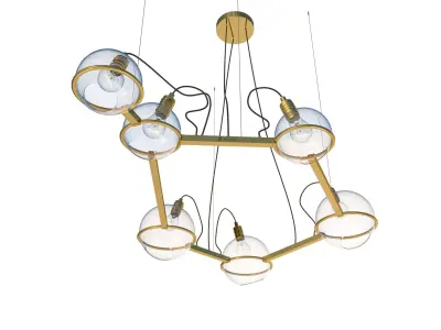 Chandelier Libra SKU 20899 Free 3D model