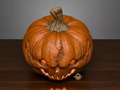 BOO Halloween Pumpkin 3D print model