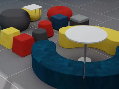 Office Furniture  3D model
