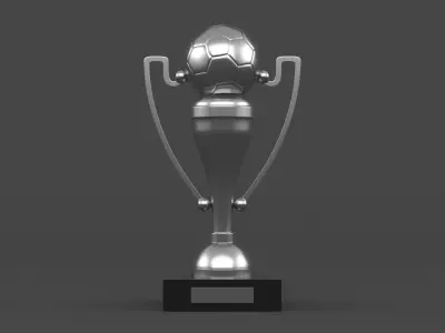 Trophy Cup 3D model 3