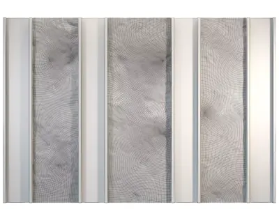 Decorative Rock Wall Panel 4 3D model