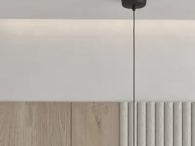 Decorative wall panel set 109 3D model