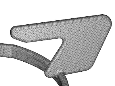 Gas Stove Pan Support 3D print model