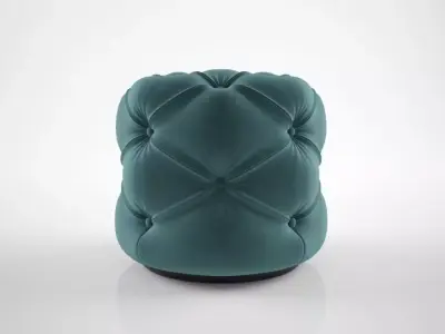 The Sofa and Chair Co Windsor Ottoman 3D model