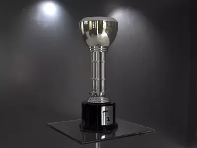 F1 Japanese GP Trophy Award - Realistic PBR cinematic - 3D print 3D model