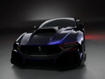 Muscle Car Bodykit 3D model