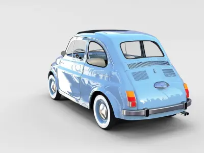 Fiat Nuova 500 1957 rev 3D model