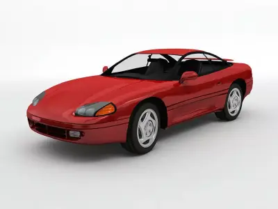 1995 Dodge Stealth Sports Car 3D model