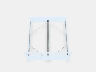 HEMNES Bed frame 1 3D model