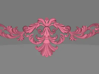 central pattern 3D model purchase