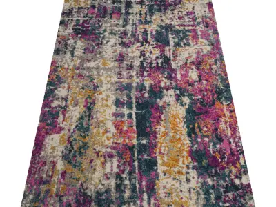 Rug Set 2091 3D model