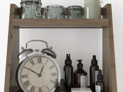 Decor for bathrooms 3D model