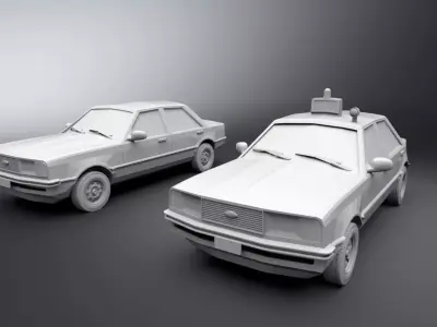 Cortina mk4 Scale Model 3D print model