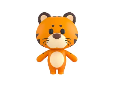 Character008 Tiger 3D model