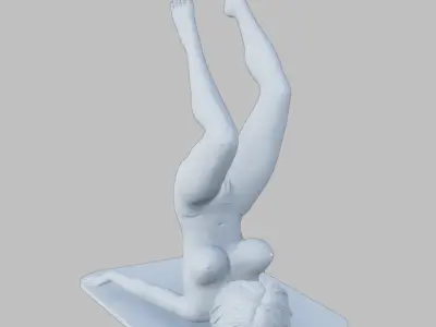 Gym Sexy Girl 3D print model