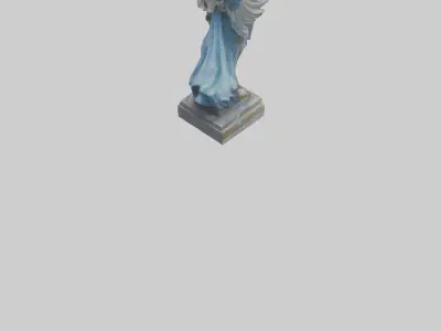 Celestial Guardian statue model 3D model