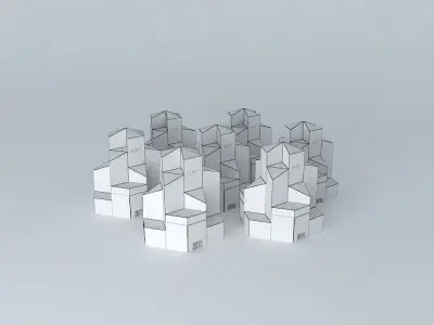 Hexa Rhom tri 3D model