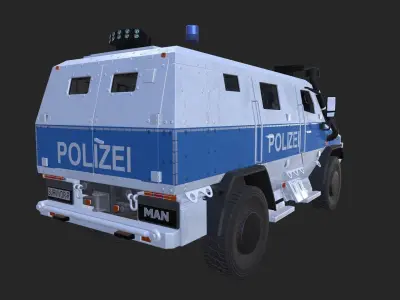 RMMV Survivor R Low-poly 3D model