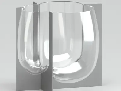 Vase 02 3D model buy
