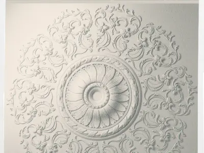 Ceiling Medallion 3D print model