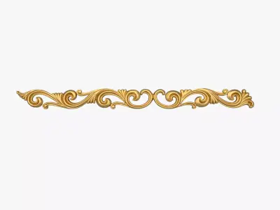 Classic decor ornament 270 3D print model