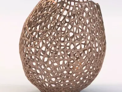 David Wiseman Lattice Vase 3D model