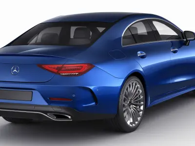 Mercedes-Benz CLS 2022 AMG line 3D model