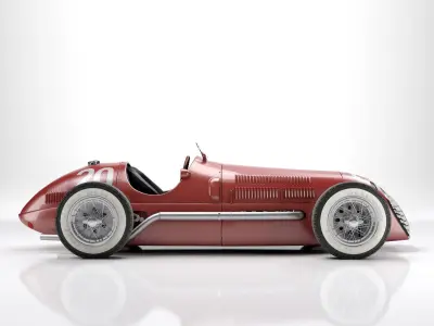 Ferrari F1 125 1950 3D model