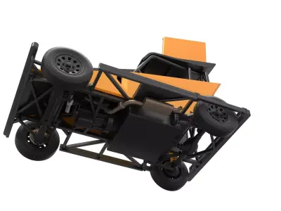 New Zealand Ministock car Version 2 Scale 1 to 25 3D print model