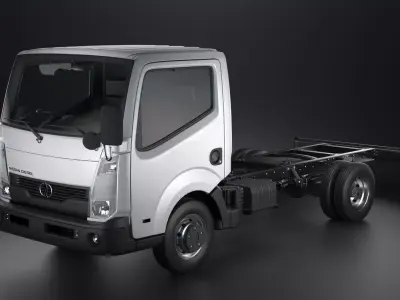 Nissan Condor Chassis Truck 3D model