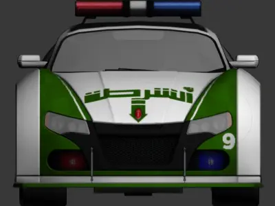 cartoon car vehicle 3d game ready model Low-poly 3D model-002 Low-poly 3D model