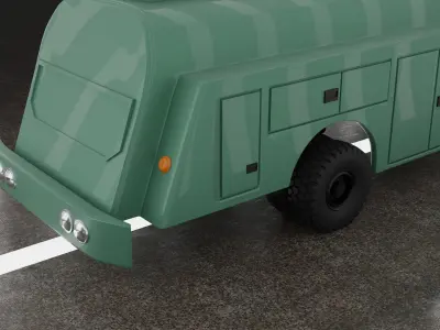 CHEVROLET COE GAS TRUCK 1946 V1 3D print model