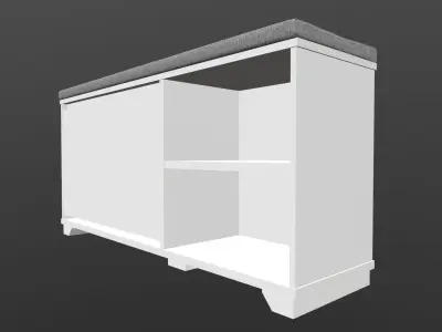 Study Table 3D model