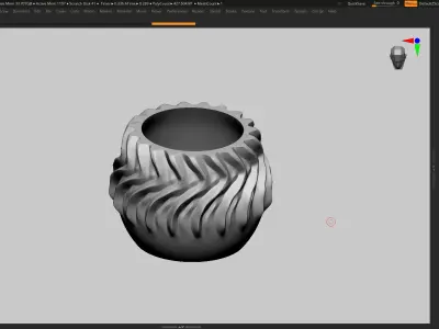 vase 3d print 481  3D print model