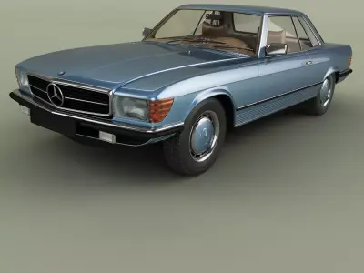 Mercedes-Benz C107 350SLC 3D model