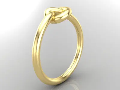 Ring M58 The luxury female ring wedding 3D print model