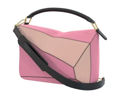 Loewe Puzzle Bag Low-poly 3D model
