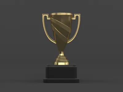 Trophy Cup Collection 3D model