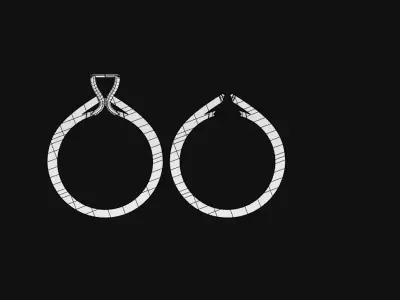 engagement rings Free 3D model