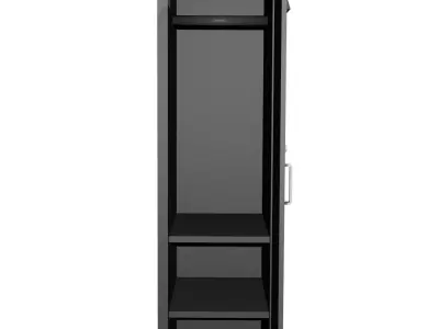 Locker metal 3D model