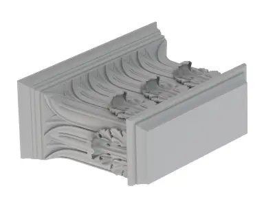 Pilaster Capital 009  3D model