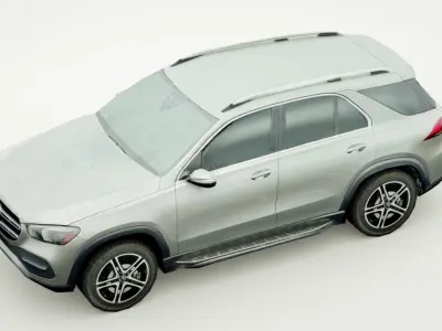 Mercedes-benz GLE 2020 Low-poly 3D model