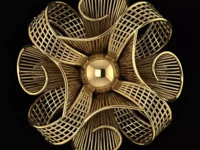 Turkish Ring 3D print model