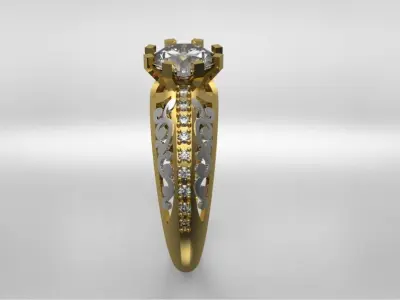 Ring simple vitoryan styl Free 3D print model