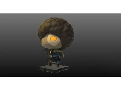 DOMINO 3D Printed Artwork 3D print model