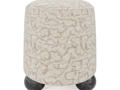 Kelly wearstler Selma stool  3D model