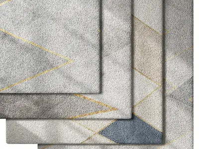 Carpet set 23 3D model