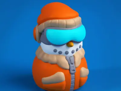 Snowman Christmas Ornaments - Snowguys Collection 3D print model