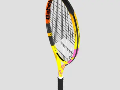 Pure Aero RAFA Tennis Racquet  3D model